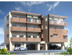 U様 事務所兼共同住宅 宮古島平良市外観